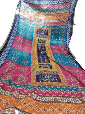 Fancy duppatta house Art Silk Graphic Print Women Dupatta