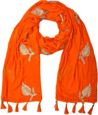 YOUTHQUAKE Chiffon Printed Women Dupatta