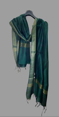 Khadija's Cotton Silk Striped Women Dupatta