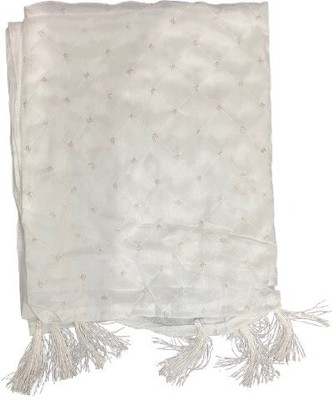 Chalaila Poly Chiffon Embroidered Women Dupatta