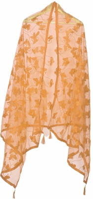 YOUTHQUAKE Net Self Design Women Dupatta