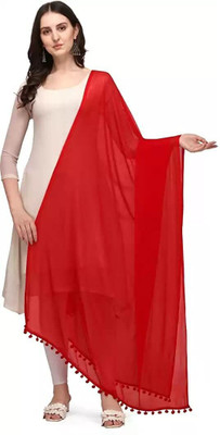 pinaras Chiffon Solid Women Dupatta