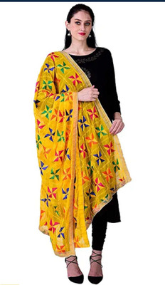 Hemant Chiffon Embroidered Women Dupatta