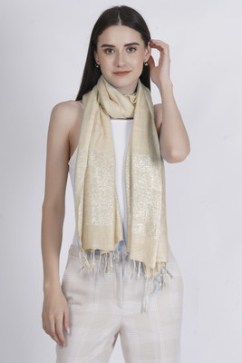 Cashmere Craft Silk Blend Solid Women Dupatta