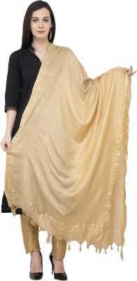 A R SILK Cotton Blend Self Design Women Dupatta