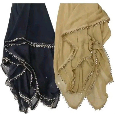 Mp10 Chiffon Solid Women Dupatta