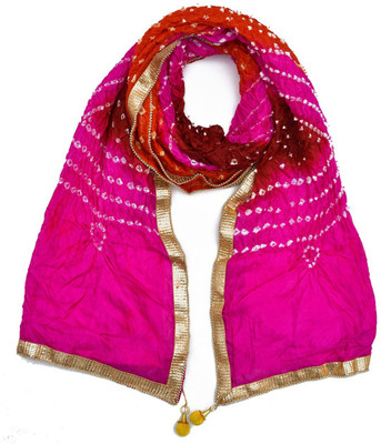 SATGURU COLLECTION Art Silk Printed Women Dupatta
