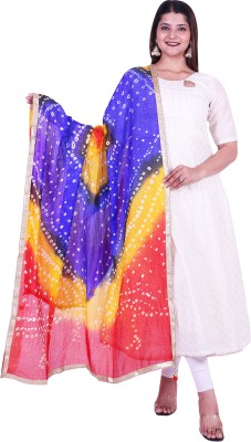 AARAV Art Silk Printed Women Dupatta