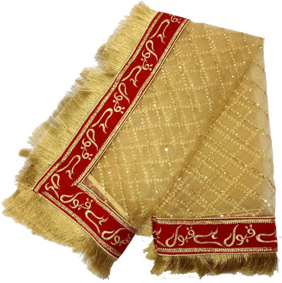 VEERLABDHI Net Embroidered Women Dupatta