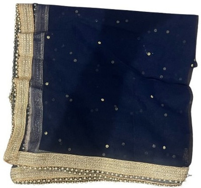 Chalaila Net Embroidered Women Dupatta
