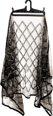 abhikart Net Embroidered Women Dupatta