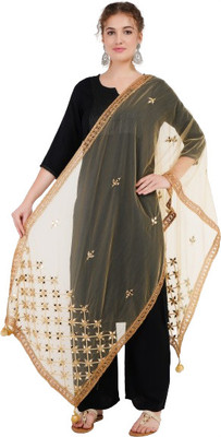 KARTHAV FASHION Net Self Design Women Dupatta