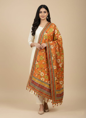 KIONA FAB Cotton Silk Printed Women Dupatta