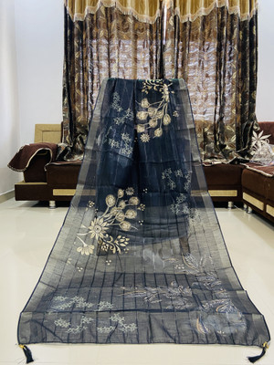 Chuni Chiffon Floral Print Women Dupatta