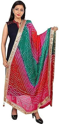 TMT HUB Chiffon Embellished Women Dupatta