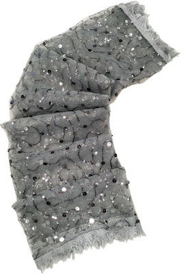 Shatrunjaya Net Embroidered Women Dupatta