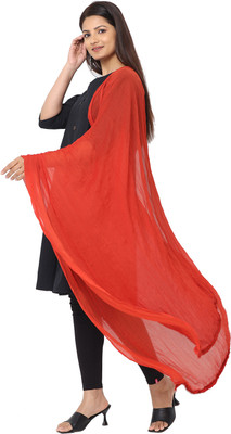 Hella Fashions Chiffon Self Design Women Dupatta