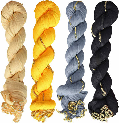 vreni Lycra Blend Self Design Women Dupatta