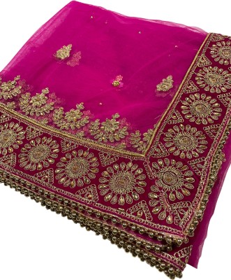 STRUTI THE TRADITION Net Embroidered Women Dupatta