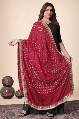 HouseOfCommon Chiffon Printed Women Dupatta