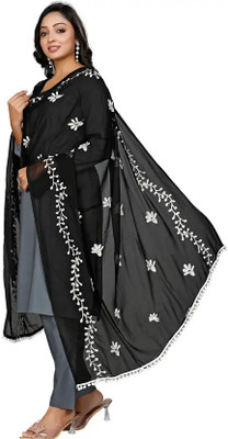 XPANT Chiffon Embroidered Women Dupatta