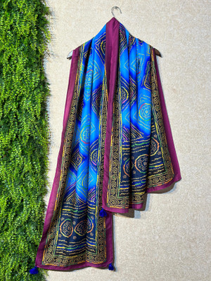 SEIKETSU Cotton Silk Printed Women Dupatta