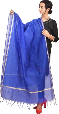 KLORIX Silk Blend Self Design Women Dupatta