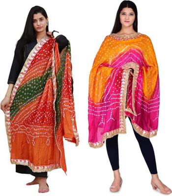 GG TEXTILE Chiffon Printed Women Dupatta