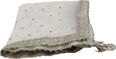 anni fashion Net Embroidered Women Dupatta