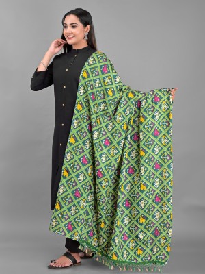 Apratim Silk Blend Printed Women Dupatta