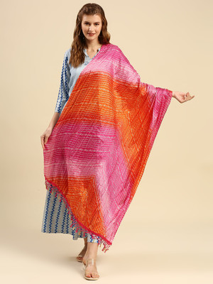 DUPATTA BAZAAR Silk Blend Printed Women Dupatta