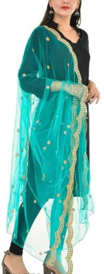 Sai fashions store Net Self Design Women Dupatta