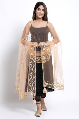 Trendz Hack Net Embellished Women Dupatta