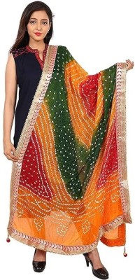 FASHION DESIGNE COLLECTION Art Silk Solid Women Dupatta