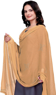 Sekmany Chiffon Solid Women Dupatta