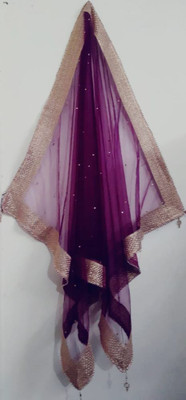 Jyotsna Collections Net Embellished Women Dupatta