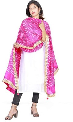 waheb Art Silk Printed Women Dupatta