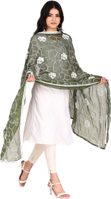 Traditions Bazaar Pure Cotton Self Design Women Dupatta