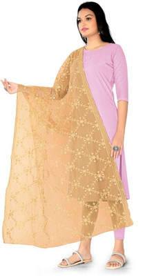 Avni N Anvi Net Checkered Women Dupatta