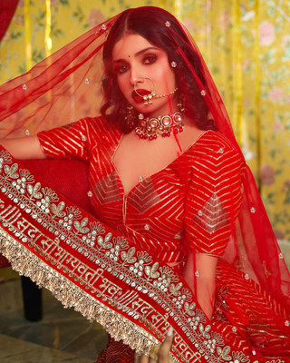 kaevion Net Self Design Women Dupatta