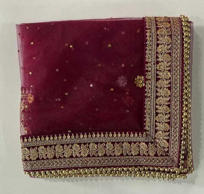 MAMTA COLLECTION Net Embroidered Women Dupatta