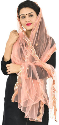 YOUTHQUAKE Net Embellished Women Dupatta