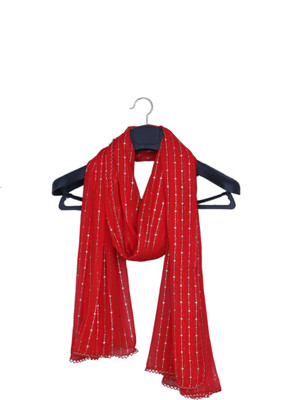 Trendz Hack Chiffon Printed Women Dupatta