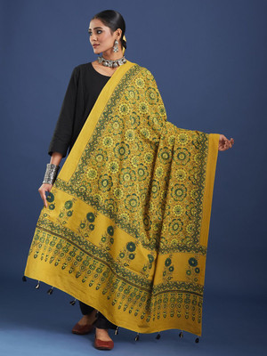 Taavi Pure Cotton Printed Women Dupatta