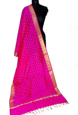 The SDF India Art Silk Woven Women Dupatta