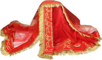 Autobuyenterprise Net Embroidered Women Dupatta