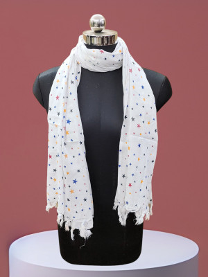 HOJIAX Rayon Printed Women Dupatta