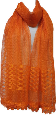 shakti Net Self Design Women Dupatta
