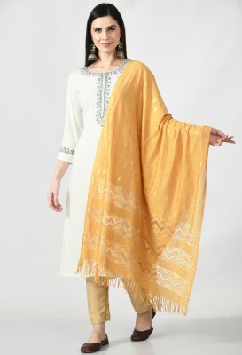 GLADLY Polyester Woven Women Dupatta