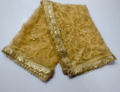 Sai fashions store Net Embroidered Women Dupatta